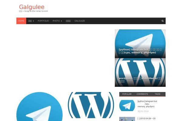 galgulee.com site used HeatMap AdAptive
