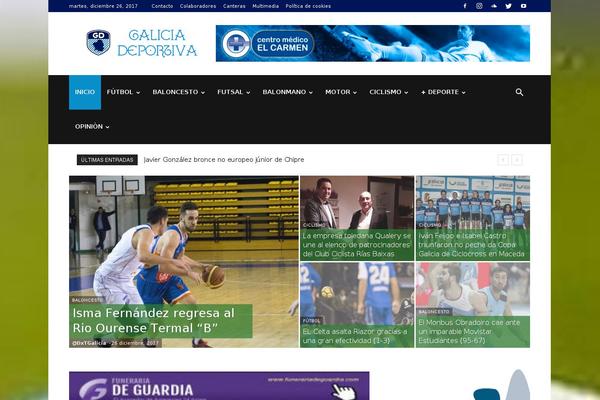 galiciadeportiva.es site used Sharp
