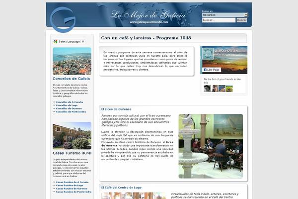 galiciaparaelmundo.com site used Gpm