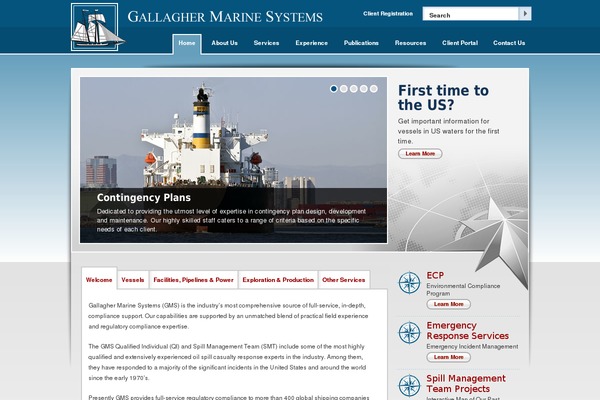gallaghermarine.com site used Gallagher