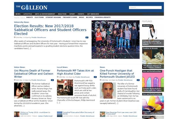 galleonnews.com site used Galleon