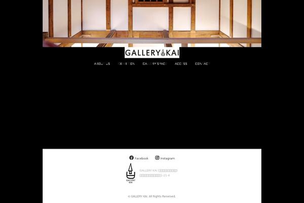 gallery-kai.jp site used Gallerykai_original