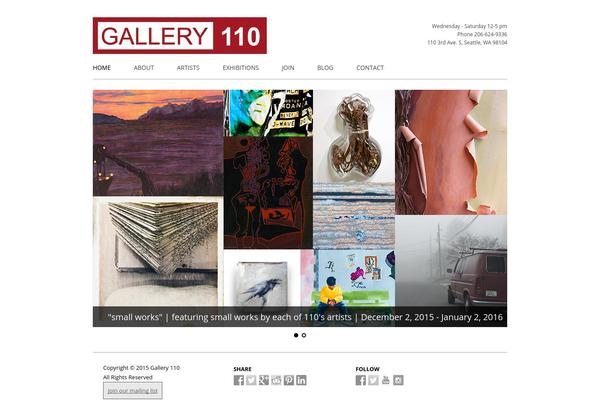 gallery110.com site used Gallery110
