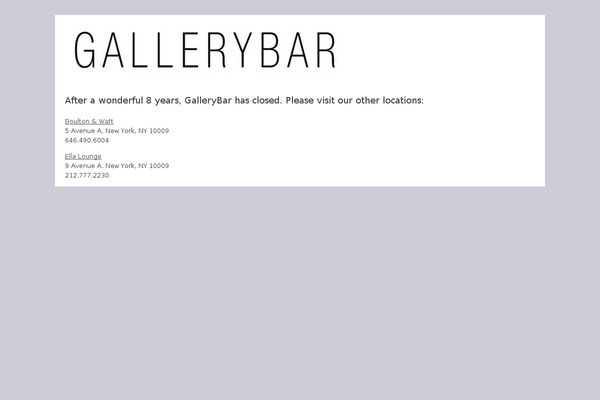 gallerybarnyc.com site used Whitejeans