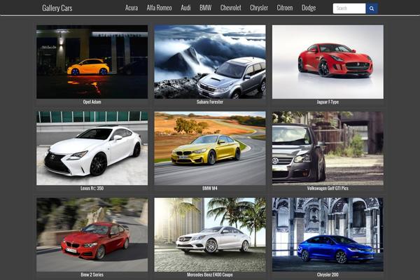 gallerycars.net site used Carsgallery