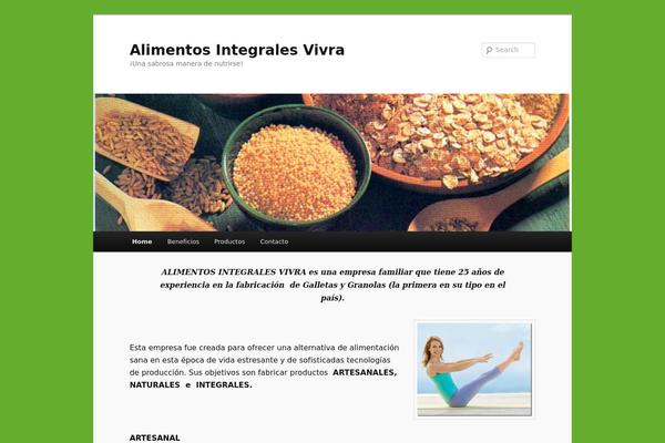 Twenty Eleven theme site design template sample