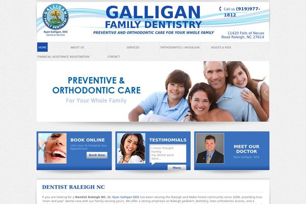 galliganfamilydentistry.com site used Galligan