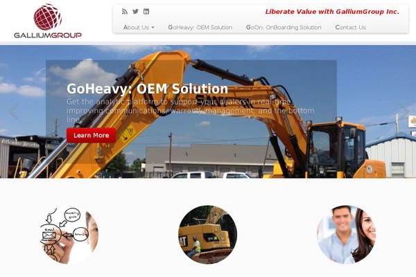 galliumgroup.com site used Customizr