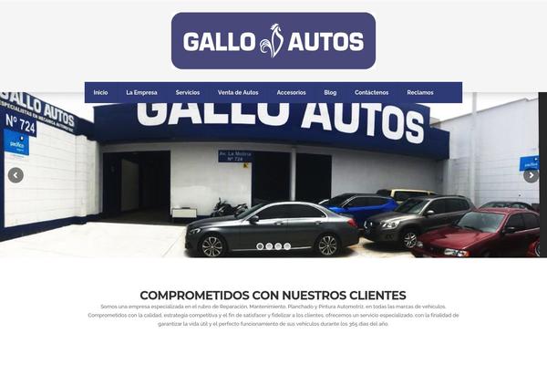 galloautos.com site used Carpenter-theme