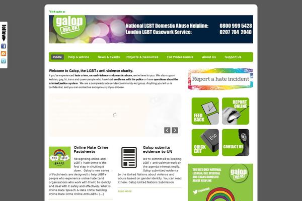 galop.org.uk site used Galop