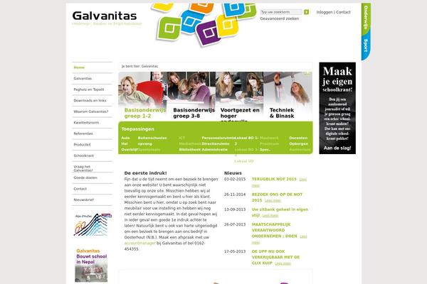 galvanitas.nl site used Galvanitas