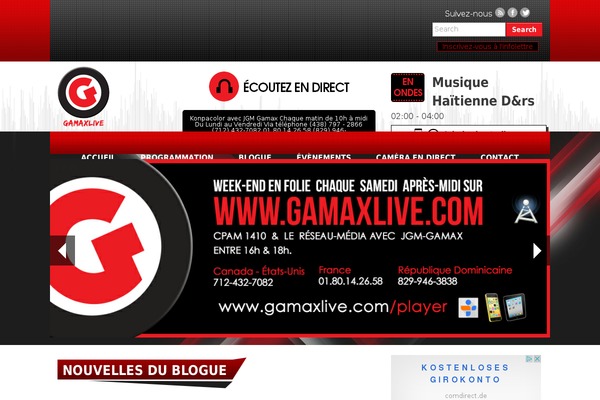 gamaxlive.com site used Gamax