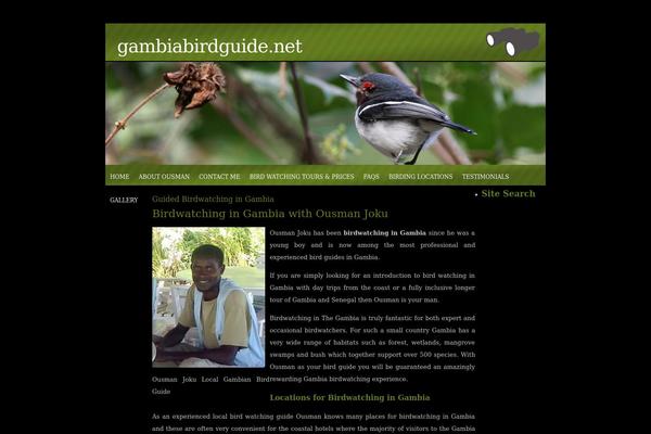 gambiabirdguide.net site used Pamphlet