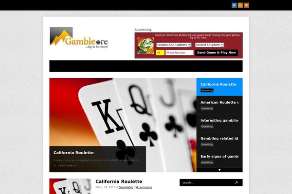 gambleore.com site used Bloggit