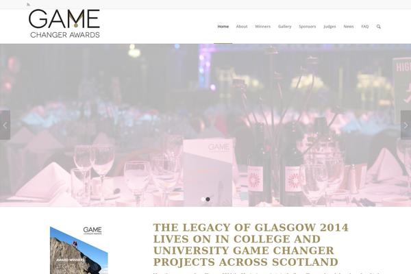 Enfold theme site design template sample