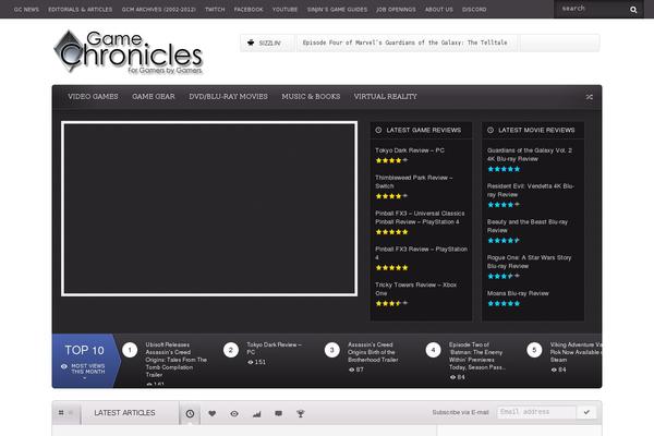 gamechronicles.com site used Gridnext-pro