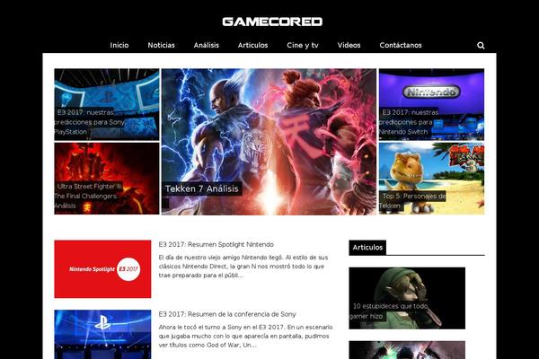 gamecored.com site used The-review