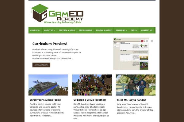 gamedacademy.com site used Lectura-gamed