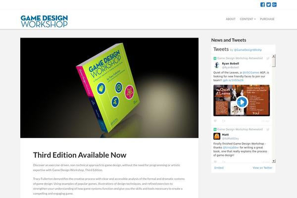 gamedesignworkshop.com site used X | The Theme