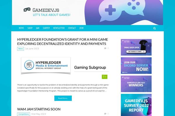 gamedevjs.com site used Jumbo