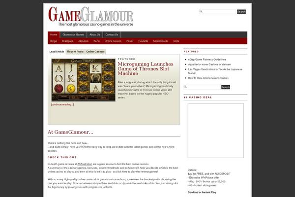gameglamour.com site used Prinz_branfordmagazine_pro