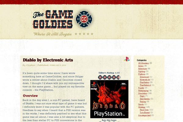 gamegoldies.org site used GoodGame