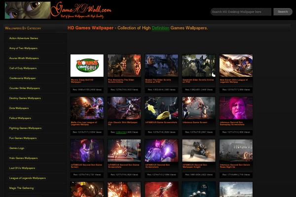 gamehdwall.com site used Gamehdwall