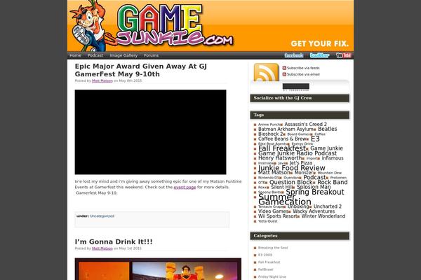 gamejunkie.com site used Nimble