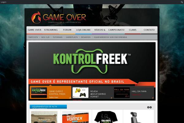 gameovertv.com.br site used Gameovertv