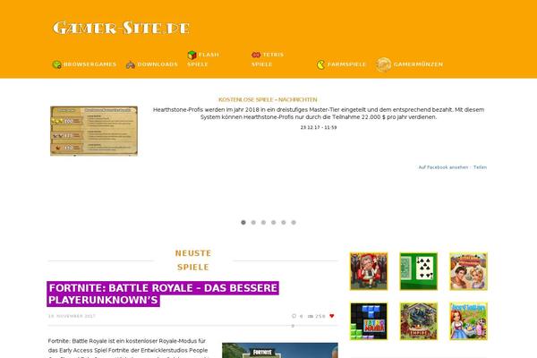 Sprout theme site design template sample
