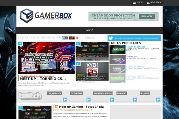 gamerbox.pt site used Gbox