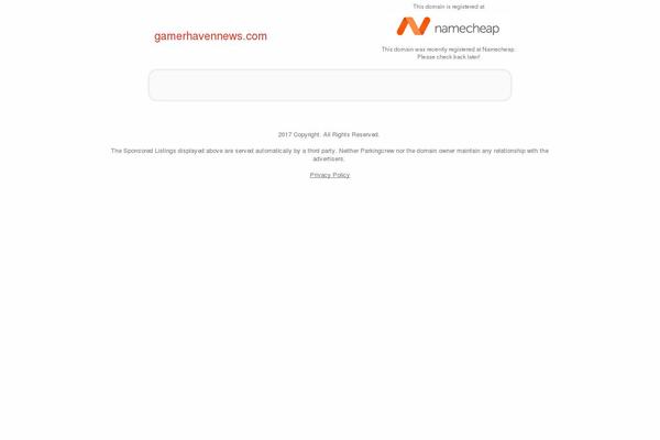 gamerhavennews.com site used Ghn3