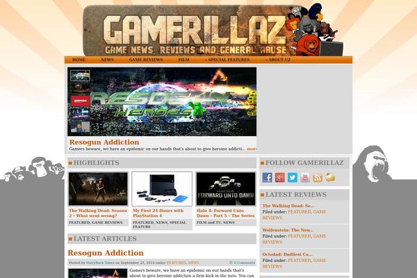 gamerillaz.com site used Gamenow