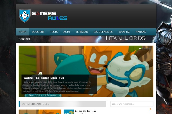 gamers-rules.com site used Megamag