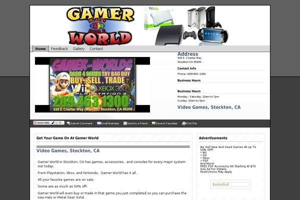 Default theme site design template sample