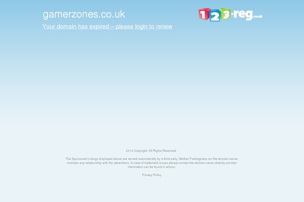 gamerzones.co.uk site used Gamingpress
