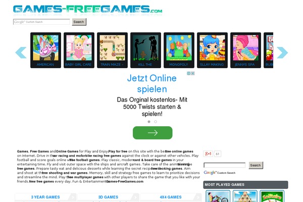 games-freegames.com site used FunGames