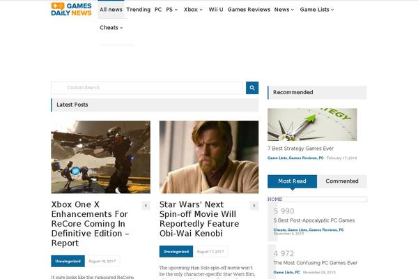 Site using Gp-premium plugin