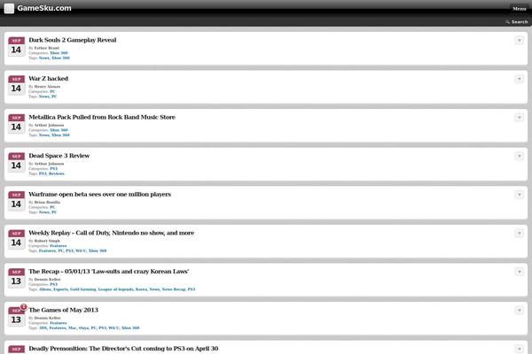 Site using Better WordPress Recent Comments plugin