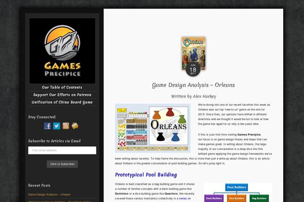 gamesprecipice.com site used Luminescence-lite-child