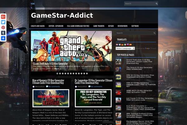 GamePlanet WordPress theme, websites list used GamePlanet theme GamePlanet theme websites examples