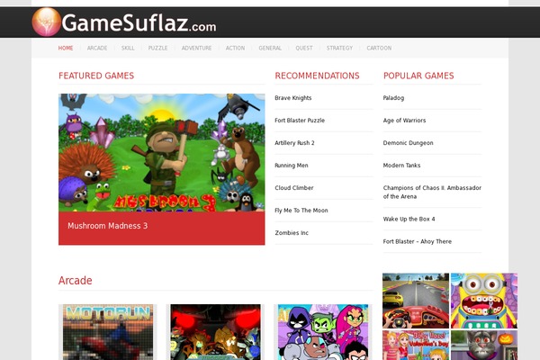 gamesuflaz.com site used Wp-game