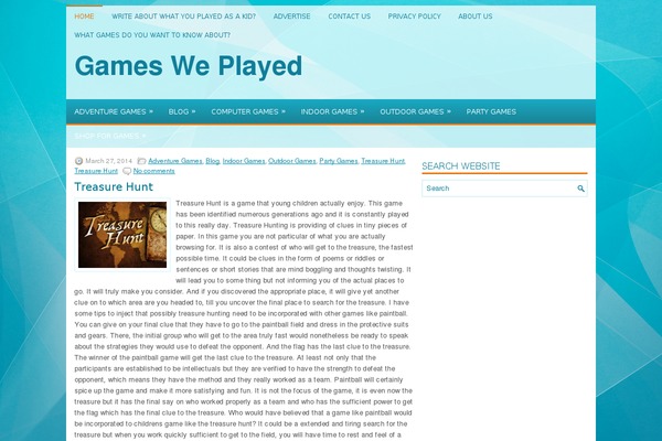 gamesweplayed.com site used Rudo