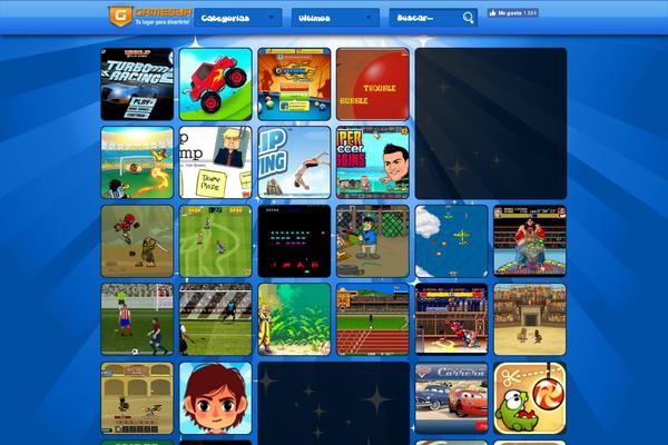 gamesya.com site used Frizi-arcade
