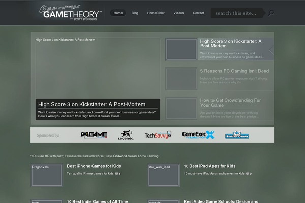 gametheoryonline.com site used Gametheory