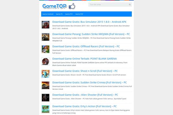 gametop.info site used Flatsimplebingit