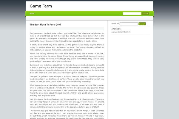 gamevfarm.info site used Tmp