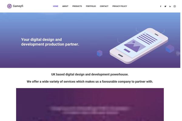 Uncode theme site design template sample