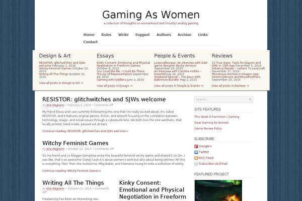gamingaswomen.com site used Presswork-child