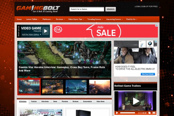 gamingbolt.com site used Gamingboltv5